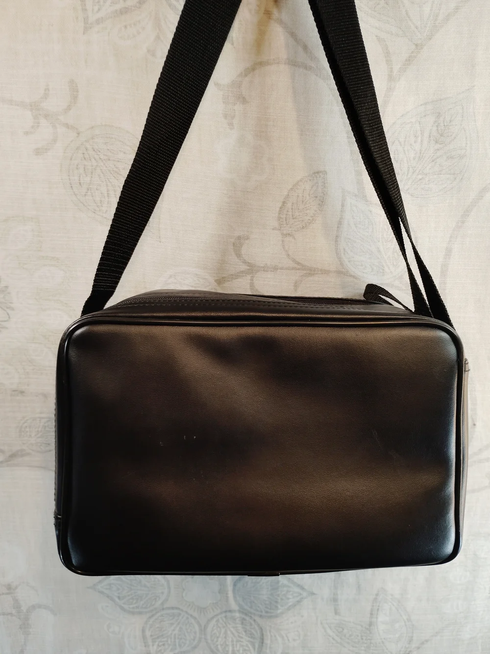Black and Brown Crossbody Travel/ Camera Bag